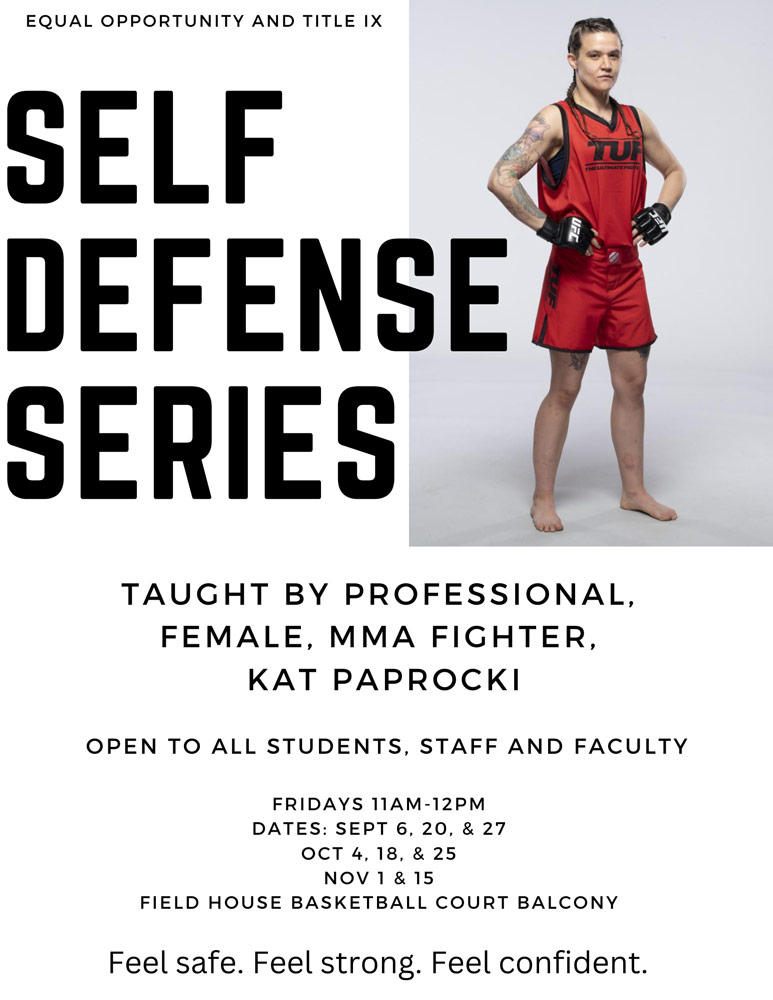 Self Defense Series flyer